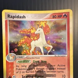 Pokemon Rapidash 80 HP Holo Rare 13/112 EX FireRed & LeafGreen 2004 Nintendo - Image 2