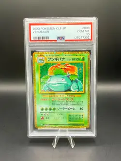 Pokemon Japanese TCG - PSA 10 GEM MINT Venusaur 003/032 CLF Holo - Image 1