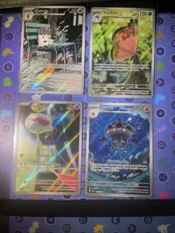 Pokemon Lot Of 4 Illustration Rares NM. Please See Pics For Cards. - Image 1