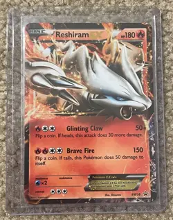 Reshiram EX BW36 Black & White Holo Promo NM Condition Pokemon TCG - Image 1