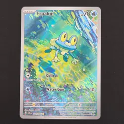 Pokemon TCG Card Froakie 088/086 Chaos Rising Illustration Rare - NM - Image 1