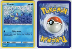 EX Promo Pokemon TCG McDonald's Collection 2018 Horsea 3/12 - Image 3