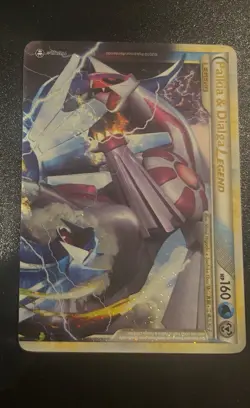 Pokemon TCG Palkia & Dialga LEGEND 101/102 HGSS Holo English 2010 HP 160 - Image 1
