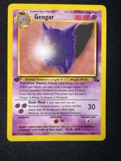 1st Ed Fossil Complete Set 16-62 Pokemon Cards Non Holo - WOTC Vintage LP+/NM - Image 2