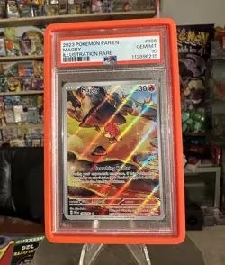 Pokemon Magby Paradox Rift 186/182 Illustration Rare PSA 10 Gem Mint - Image 1