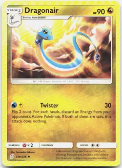 Dragonair 149/236 Uncommon Unified Minds Pokemon NM/LP - Image 1
