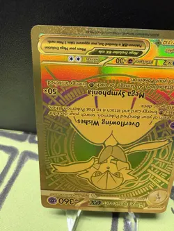 Pokemon TCG Mega Gardevoir EX 187/132 Gold Secret Rare – English – MINT COND. - Image 5
