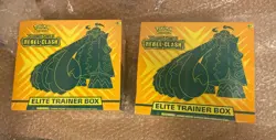 Pokemon Sword and Shield Rebel Clash Elite Trainer Box X2. See Description! - Image 1