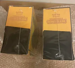 Pokemon Sword and Shield Rebel Clash Elite Trainer Box X2. See Description! - Image 2