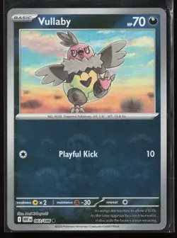 Vullaby (Poke Ball Pattern) 063/086 Common Holo White Flare Pokemon NM - Image 1