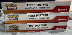 Pokemon TCG First Partner Illustration Collection Series 2 Promo 3Box Lot - Image 2