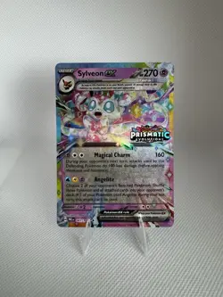 Sylveon ex 041/131 Surprise Box Stamped Promo Prismatic Evolutions Pokemon NM - Image 1