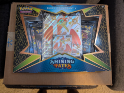 Pokemon Shining Fates Sealed Cramorant V Collection Box - Image 1