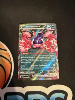 Pecharunt EX 39/64 Pokemon Shrouded Fable Holo Double Rare - Image 1