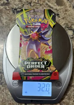 HEAVY! GOD PACKUU SIRUU 32g Perfect Order Pokemon TCG Sleeved Booster (SEALED) - Image 1