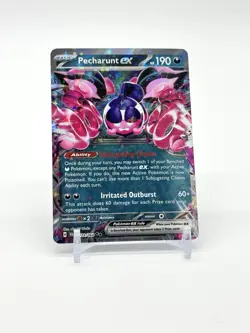 Pokemon TCG Shrouded Fable Pecharunt ex 39/64 Double Rare Holo NM - Image 1