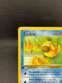 Pokemon Fossil Psyduck 1st edition 53/62 NM NEVER PLAYED - Image 2