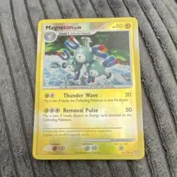 Pokemon TCG Magneton 17/112 EX FireRed & LeafGreen English 2004 Reverse Holo LP - Image 1
