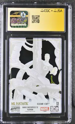 Marvel Masterpieces '92 Mr Fantastic CGC 9.5 AUTO 10 signed Joe Jusko CLEAR CUT - Image 2