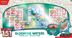 Pokemon Scarlet & Violet 151 Blooming Waters Premium Collection SV (12 packs) - Image 1
