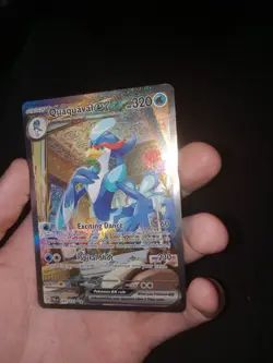 3 Card Pokemon Paldea Evolved Lot, Tinkaton Sir Quaquaval Sir And Quaxwell Ir Nm - Image 5