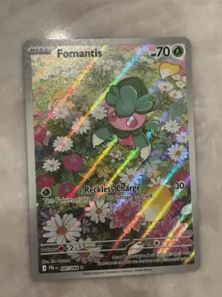 Pitch Black Pre Release Pokemon Fomantis 085/084 - Image 1