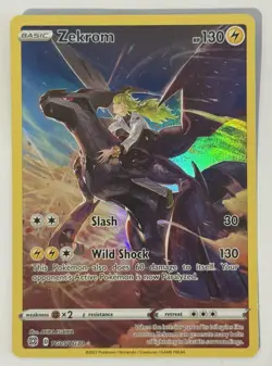 The Pokemon Company Zekrom TG05/TG30 Brilliant Stars TG Holo English 130HP - Image 1