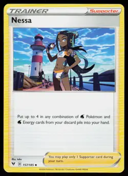 Nessa 157/185 Uncommon Vivid Voltage Pokemon Near Mint - Image 1