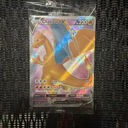 Charizard V SWSH050 - SWSH Black Star Promo - Pokemon Card - Sealed - Image 1