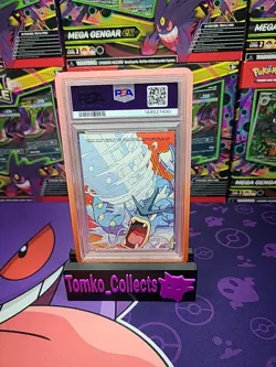 Pokemon 2000 Topps TV Charmander Stick-Ons Animation Series 2 PSA 10 Low POP 22 - Image 2