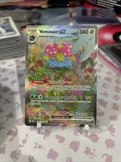 Venasaur ex 198/165 - S&V 151 - Special Illustration Rare - Pokemon TCG Card LP - Image 1