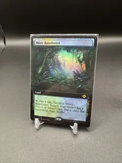 Misty Rainforest (Extended Art) Modern Horizons 2 Foil mtg - Image 1