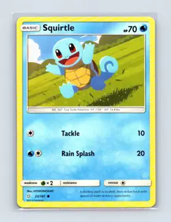 Squirtle 23/181 Common Team Up Pokemon Lightly Played - Image 1