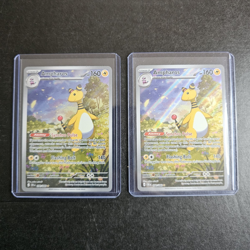 Pokemon Chaos Rising Ampharos 090/086 Illustration Rare Lot of 2 - Image 1