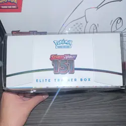 Pokemon TCG Scarlet & Violet 151 Elite Trainer Box Snorlax 9 Packs English 2023 - Image 3
