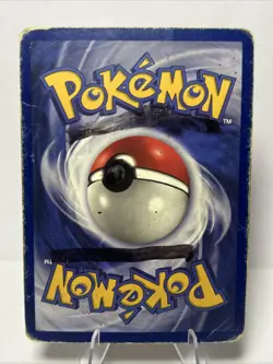 1999 Pokemon Fossil Gengar 20/62 Non Holo Rare Unlimited WOTC Damaged - Image 2