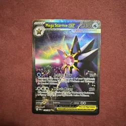 Pokemon Perfect Order Mega Starmie EX 118/088 Special Illustration Rare SIR NM - Image 3