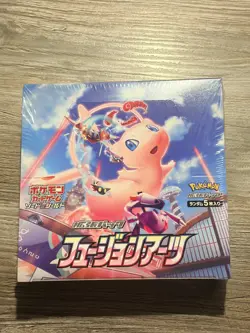 Pokemon TCG Fusion Arts S8 Booster Box New Sealed Japanese With Acrylic Box - Image 3