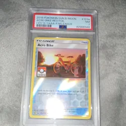 Acro Bike Pokemon Sun & Moon 123a 2018 Reverse Holo Promo PSA 7 English - Image 2
