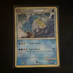 The Pokemon Company Pokemon TCG HGSS Gyarados 4/123 Holo Rare 130HP - Image 2