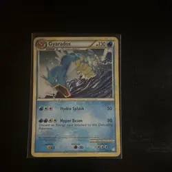 The Pokemon Company Pokemon TCG HGSS Gyarados 4/123 Holo Rare 130HP - Image 5