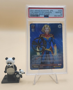 PSA 10 Weiss Schwarz Marvel MAR/S89-033MR MR Captain Marvel Japanese F/S - Image 1