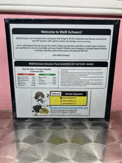 Weiss Schwarz NIKKE Goddess of Victory English 1st Edition Sealed Booster Box - Image 2
