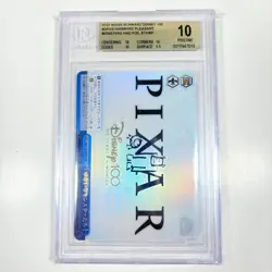2023 WEISS SCHWARZ DISNEY 100 Pixar Monsters AG DPX S104 099 HND BECKETT GOLD 10 - Image 1