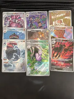 Pokemon TCG Bulk Bundle with Illustration Rare Card X12 Cards Near Mint - Image 2