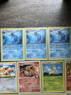 Pokemon Eevee/Eeveelution Lot 18 Cards Non-Holo - Image 4