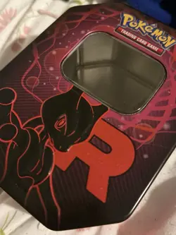 Empty Pokemon Tin - Team Rocket - No Cards Included - Image 2