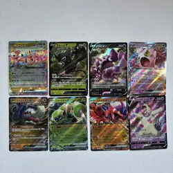 Pokemon TCG Bundle 8x Ex/V Cards Japanese Various Sets Nm C5 - Image 1