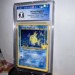 Pokemon TCG Shining Magikarp 66/64 Celebrations CGC GEM MINT 9.5 - Image 2