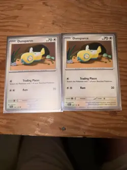 Pokemon TCG Journey Together Dunsparce Card NM Near Mint 120/159 - 2 Cards - Image 1